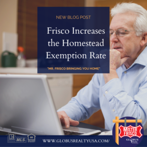 Frisco Increases the Homestead Exemption Rate
