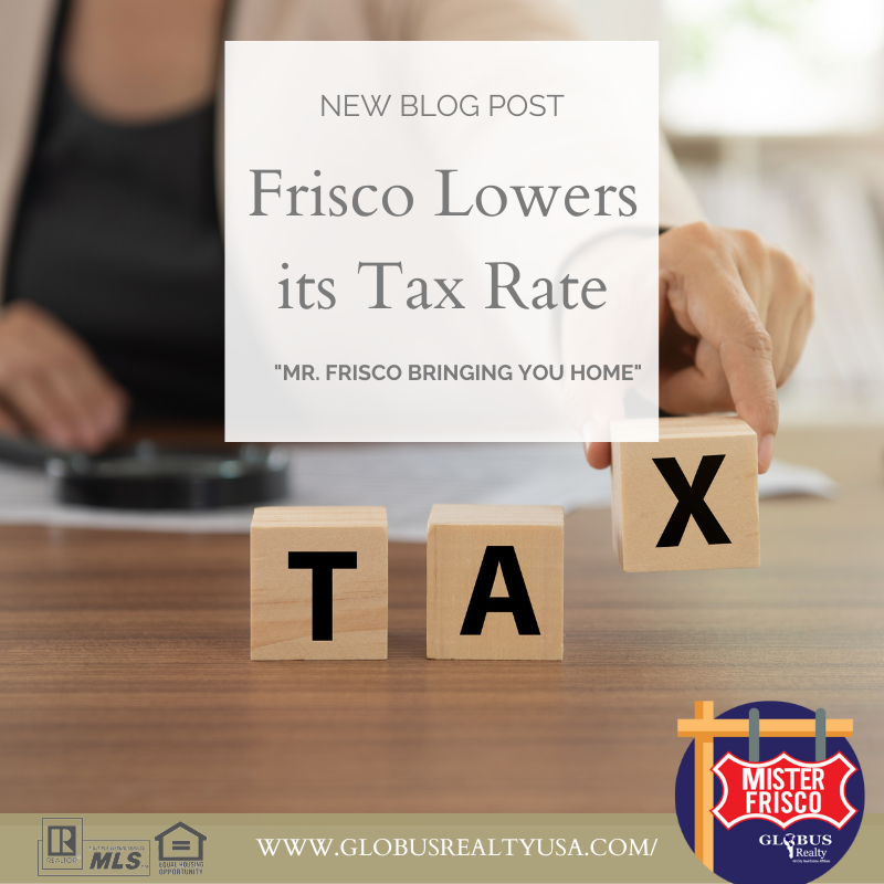 Frisco Lowers its Tax Rate