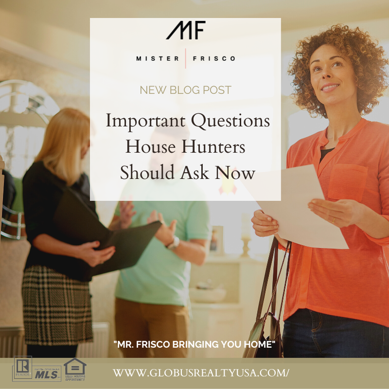 Important Questions House Hunters Should Ask Now