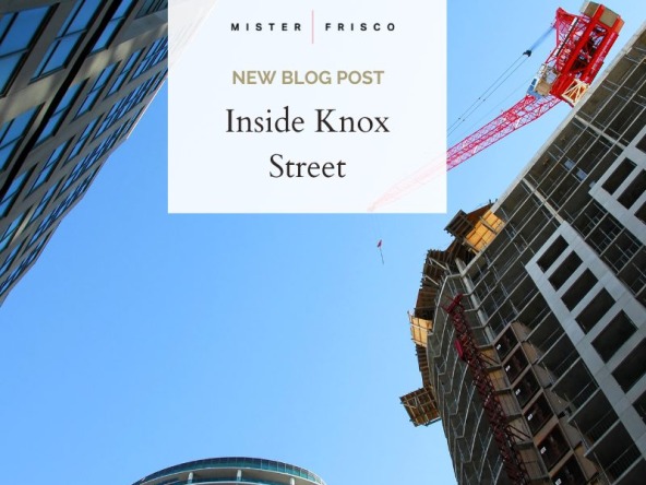 Inside Knox Street - high rise building